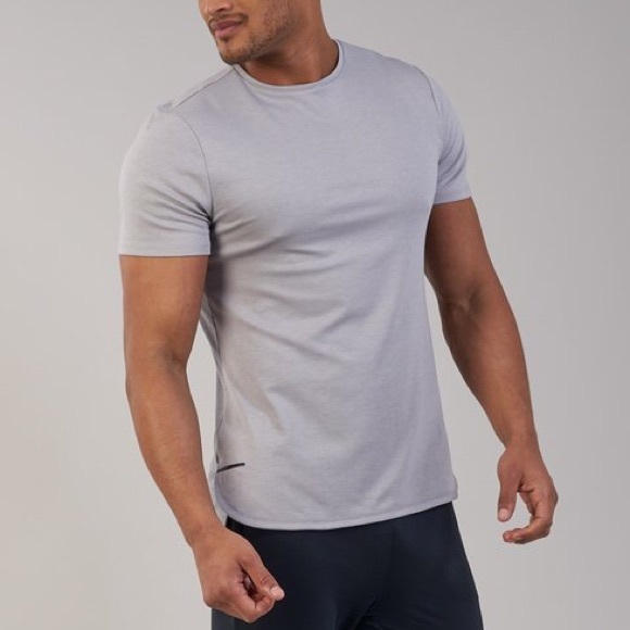 Gymshark Other - Rare Gymshark Breathe T Shirt Light Gray Marl